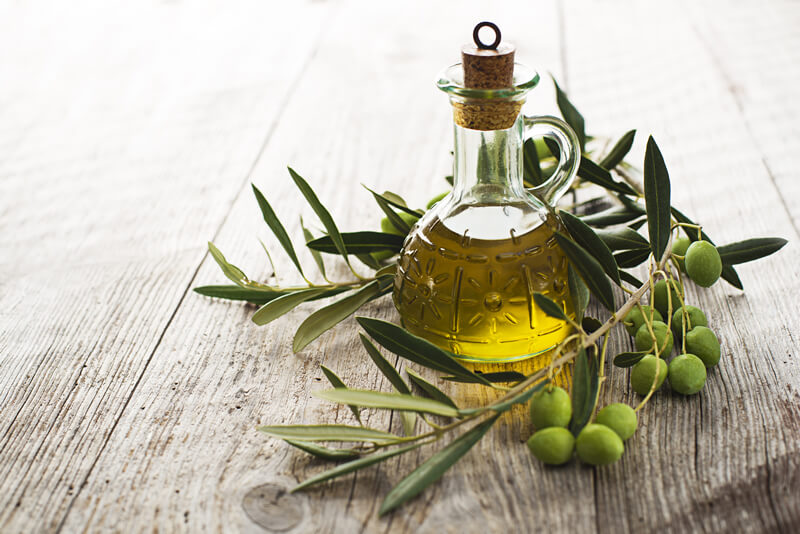 Olive Oil and Olive Branch